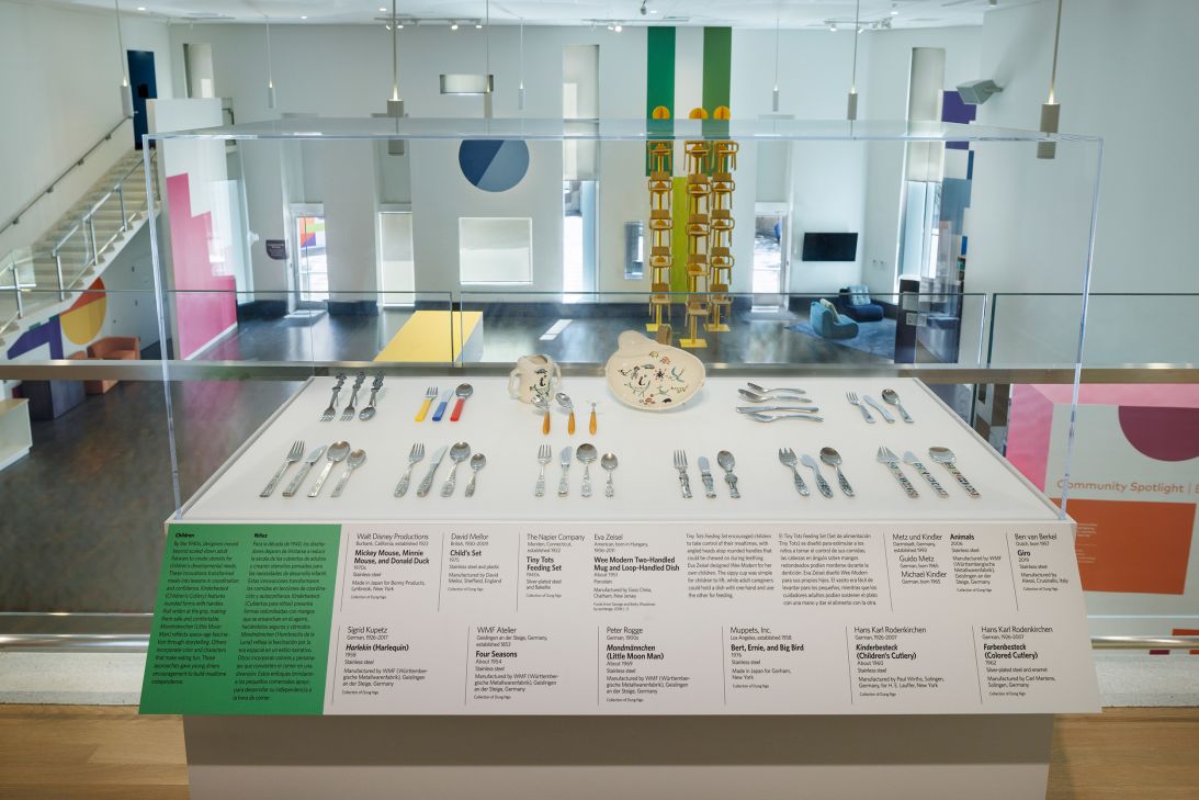 The Denver Art Museum exhibition features cutlery designs from 1900 to today.