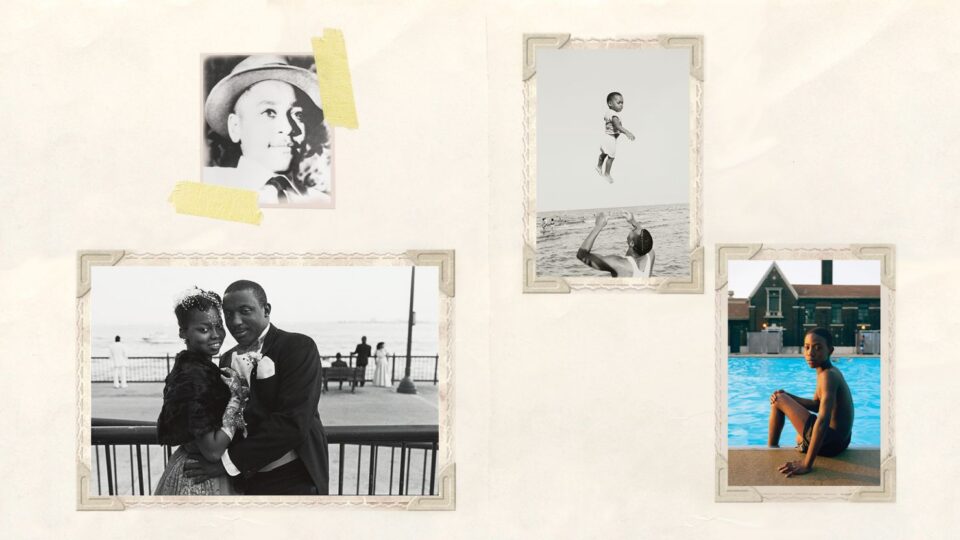 A new exhibition and book from the Museum of Contemporary Photography at Columbia College Chicago imagine an alternate life for Emmett Till (pictured top left), who was killed in 1955, through images from its collection.