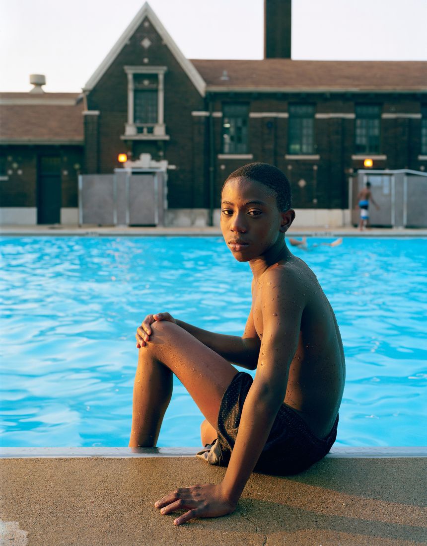 Paul D'Amato, “Boy by Pool, Chicago,” 2005