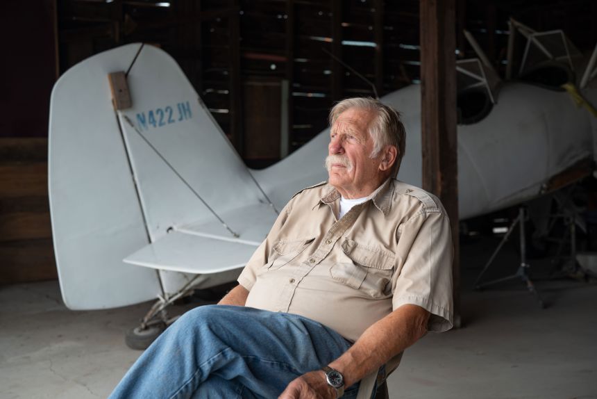 This handout photo from the Institute for Justice shows Ken Jouppi, a longtime bush pilot in Alaska.