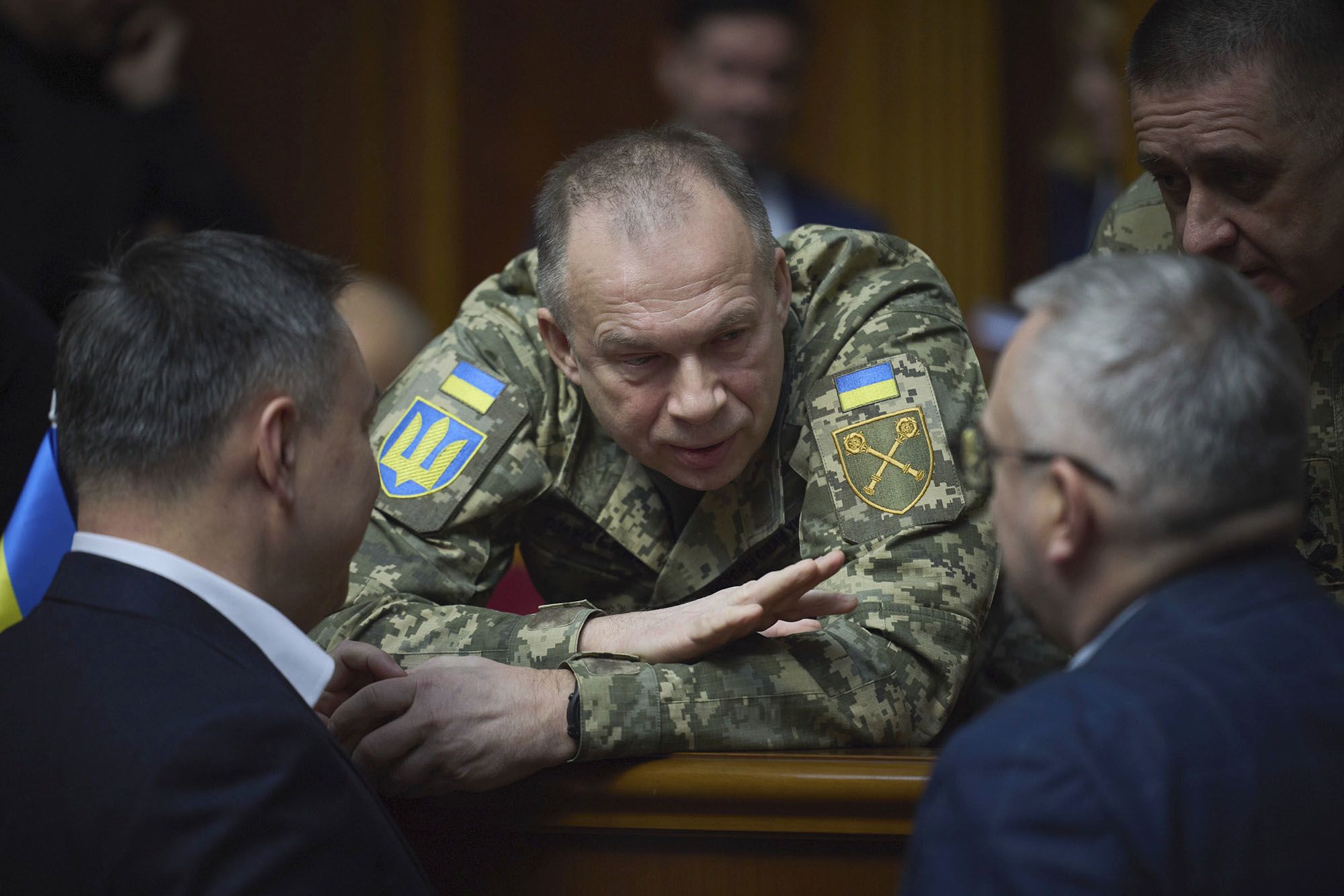 ap24324406682880 Oleksandr Syrskyi has been replaced as Ukraine's commander-in-chief.