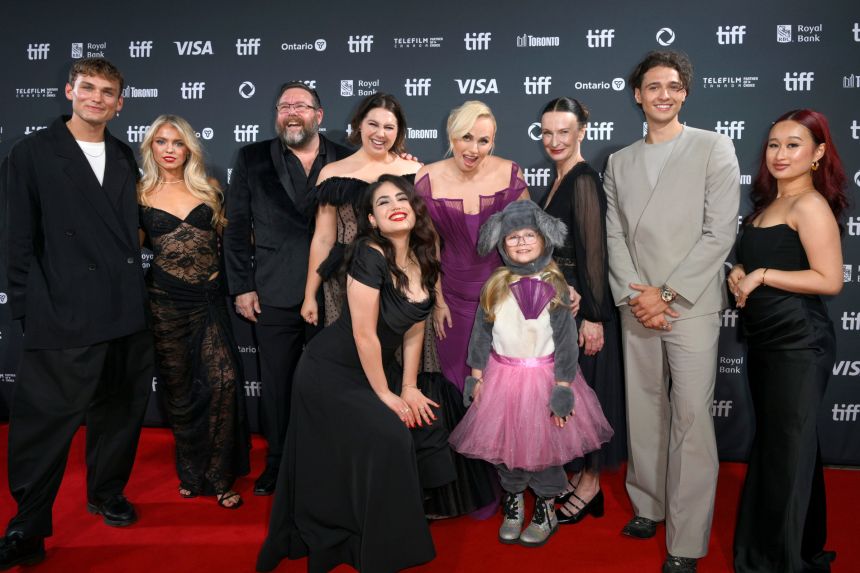 c-gettyimages-2172033702 Cast and crew at the premiere of "The Deb" during the 2024 Toronto International Film Festival on September 14, 2024 in Toronto, Ontario.