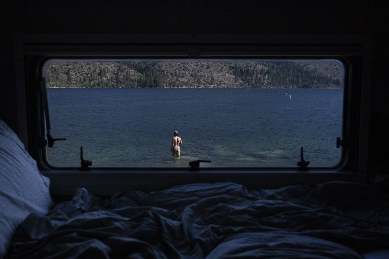 Twin Lakes, California.