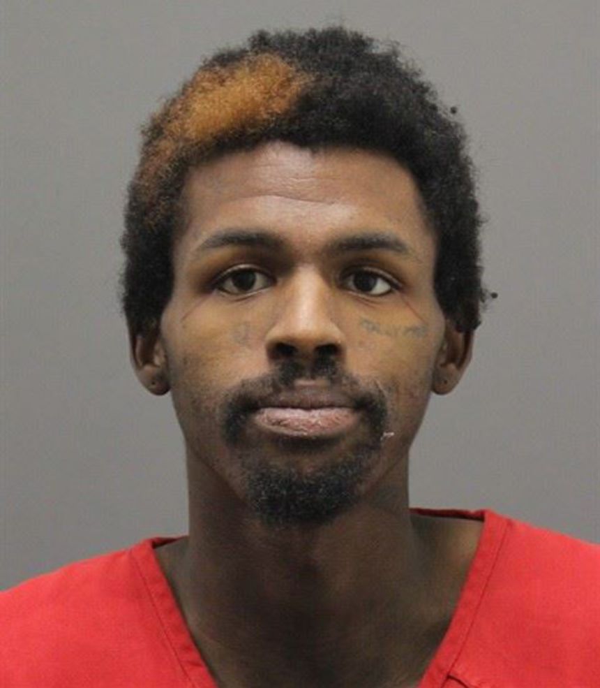 The booking photo of Elijah Zion Bieniemy