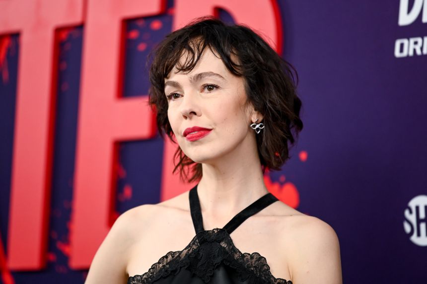 Brittany Allen, pictured here in December 2024, played a mother dying of cancer in Season 2 of "The Pitt."