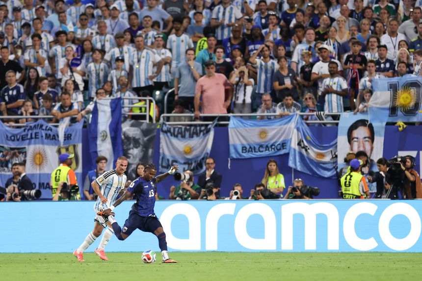 Sidny Lopes Cabral scored a wondergoal against Argentina.