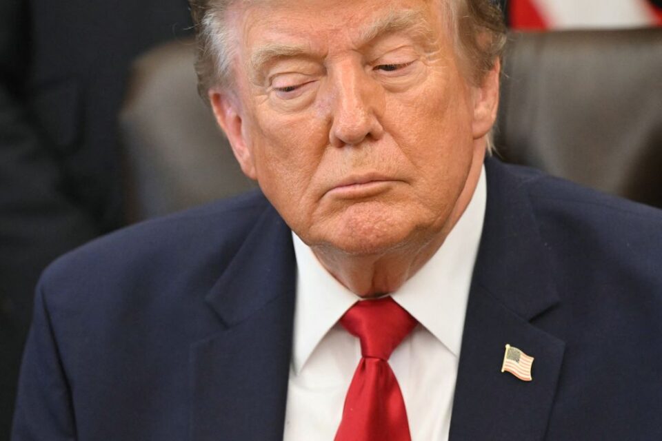 President Donald Trump during an executive order signing in the Oval Office of the White House on July 13, 2026.