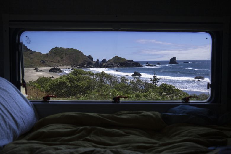 Oregon coast.