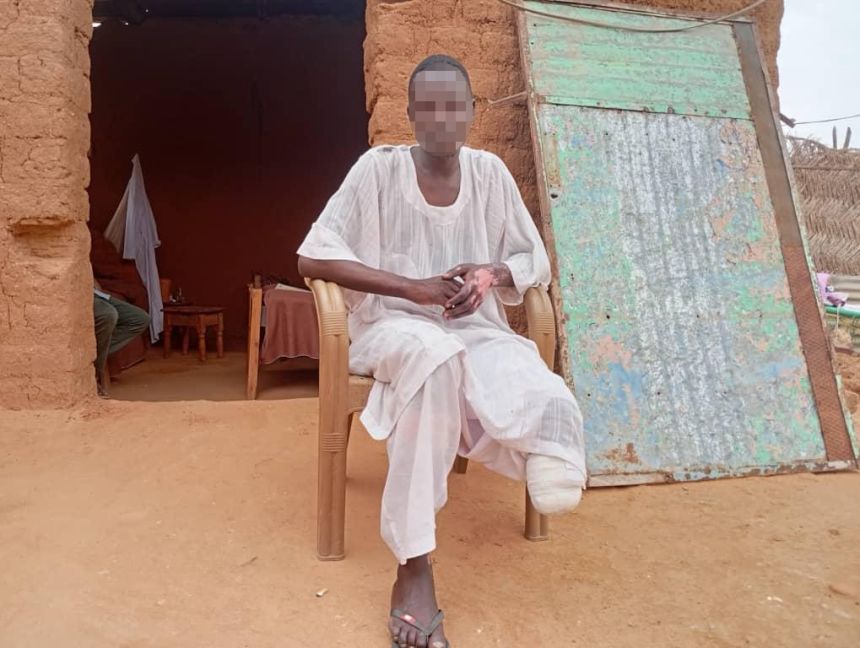 original-elsadig-lost-his-leg-when-a-drone-strike-hit-a-truck-station-in-el-obeid-on-june-24 Elsadig lost his leg when a drone strike hit a truck station in El-Obeid on June 24. Portions of this image have been blurred by CNN to protect identities.